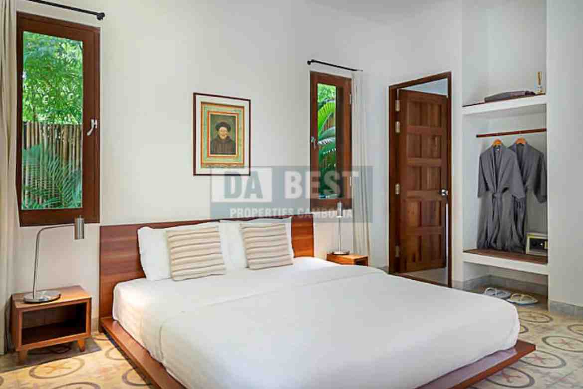 Private House With Swimming Pool For Sale in Krong Siem Reap - Bedroom