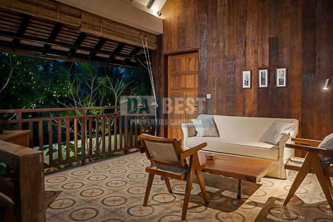Private House With Swimming Pool For Sale in Krong Siem Reap - Living area - 2