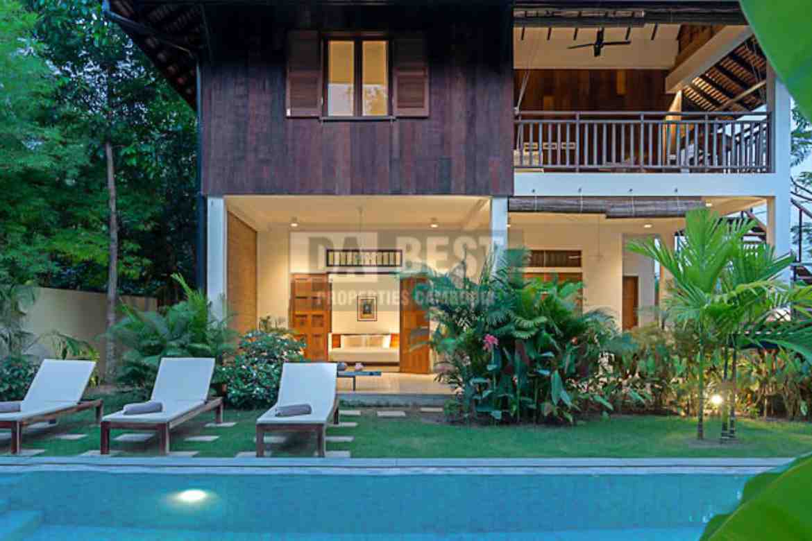 Private House With Swimming Pool For Sale in Krong Siem Reap - Pool