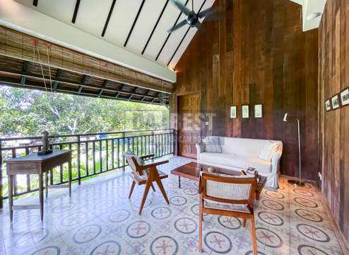 Private Villa 3 Bedrooms With Swimming Pool For Sale In Krong Siem Reap - Living Area