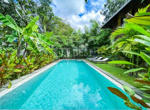 Private Villa 3 Bedrooms With Swimming Pool For Sale In Krong Siem Reap - Swimming Pool-2