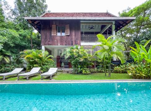 Private Villa 3 Bedrooms With Swimming Pool For Sale In Krong Siem Reap - Swimming Pool-3