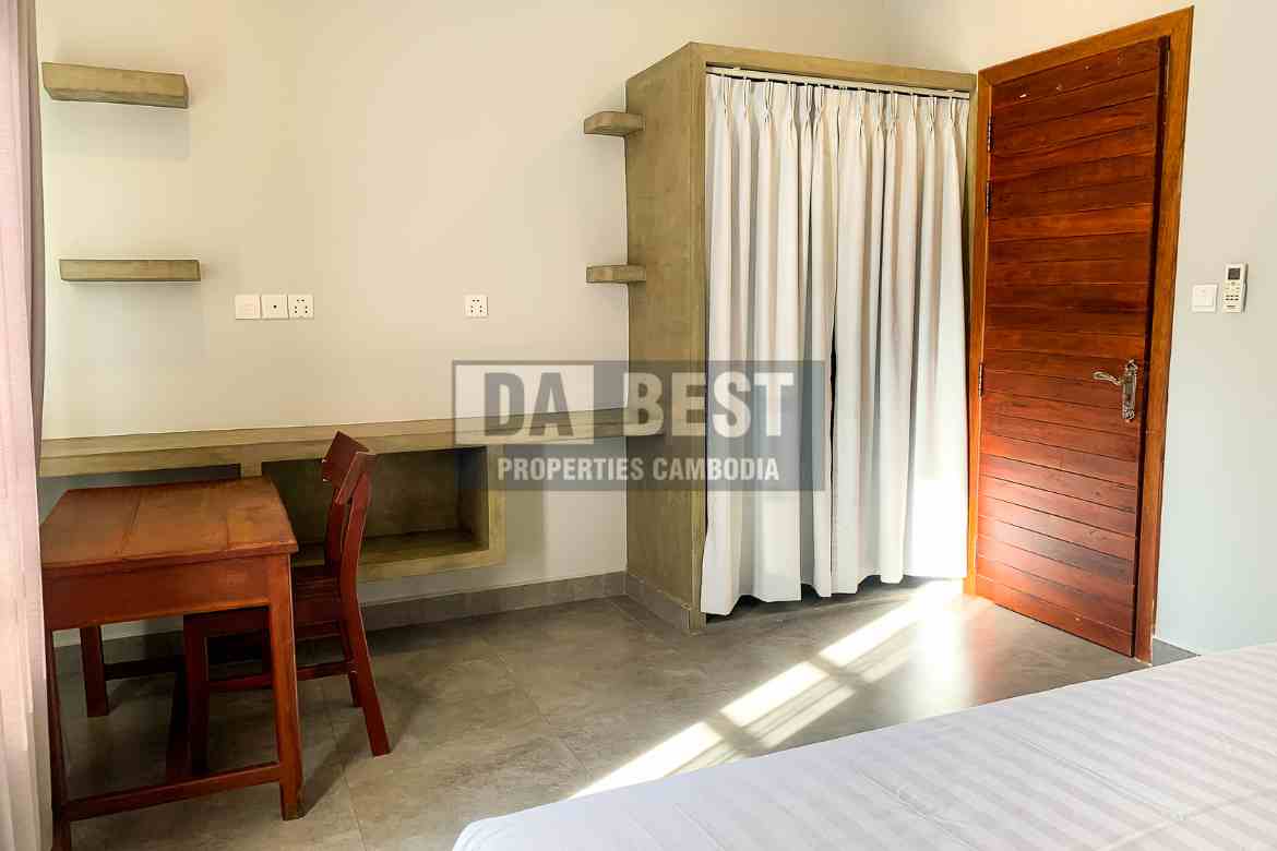 Central 1 Bedroom Apartment For Rent In Siem Reap – Night Market Area - Bedroom