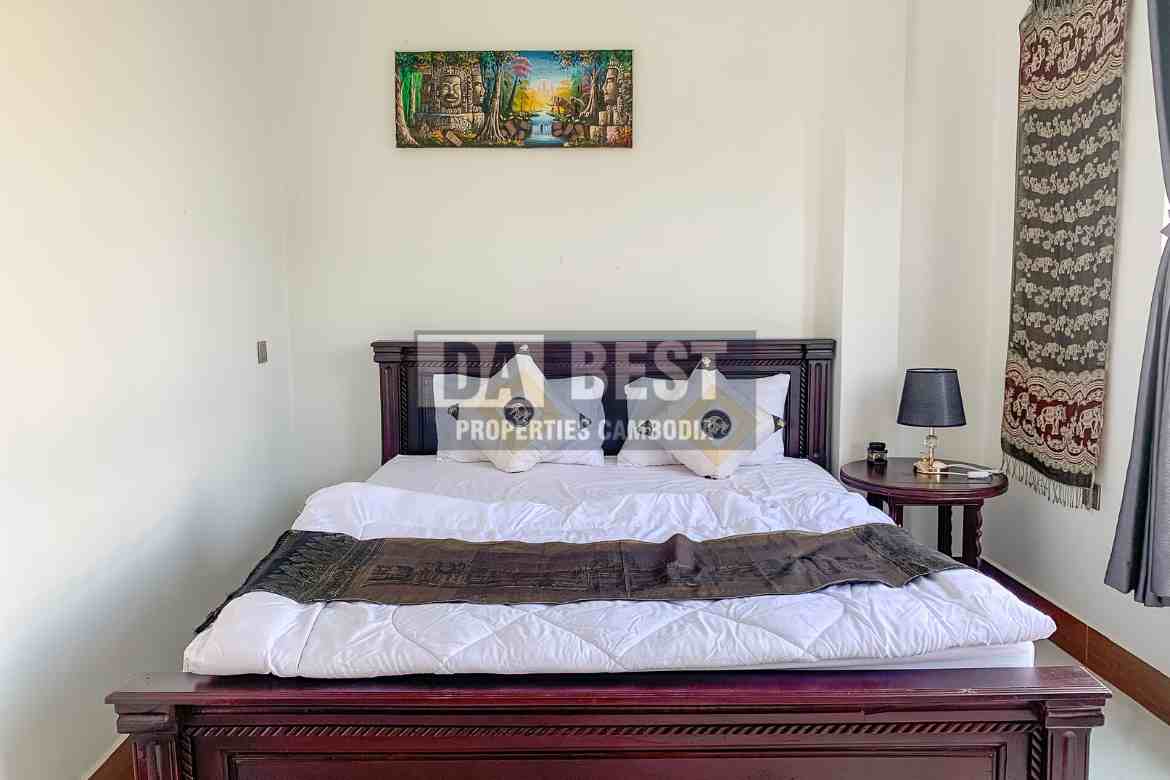 Modern 1 Bedroom Apartment For Rent in Siem Reap - Sala kamreuk - Bedroom - 2