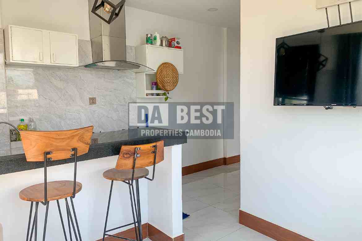 Modern 1 Bedroom Apartment For Rent in Siem Reap - Sala kamreuk - Kitchen