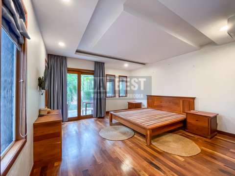 Private Villa 3 Bedrooms For Rent In Siem Reap – Bedroom