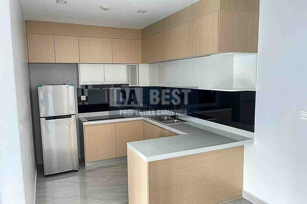 Skypark Siem Reap Modern 2 Bedroom Condo For Rent In Siem Reap – New Investment Project 2023 - Kitchen