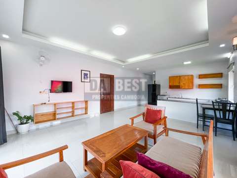 1 Bedroom Apartment For Rent In Siem Reap-Livingroom-2