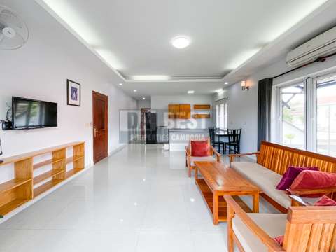 1 Bedroom Apartment For Rent In Siem Reap-Livingroom