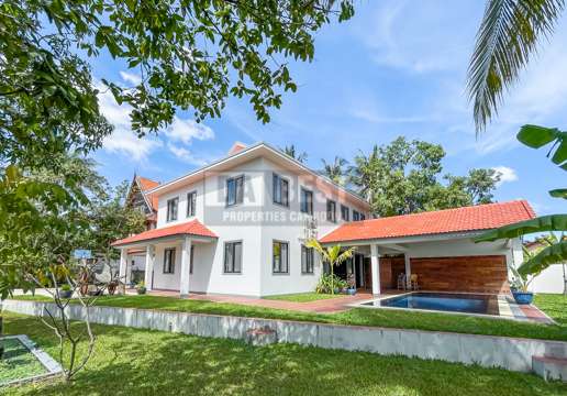 Private Villa 4 Bedroom With Swimming Pool For Rent In Siem Reap