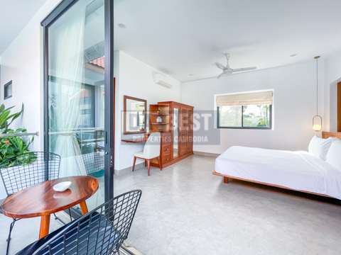Private Villa 3 Bedroom With Swimming Pool For Rent In Siem Reap - Bedroom-4