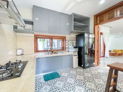 Private Villa 3 Bedroom With Swimming Pool For Rent In Siem Reap - Kitchen-2