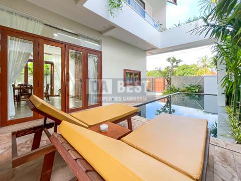 Private Villa 3 Bedroom With Swimming Pool For Rent In Siem Reap - Swimming Pool