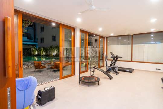 2 Bedroom Apartment for Rent with Pool in Krong Siem Reap - Gym-3