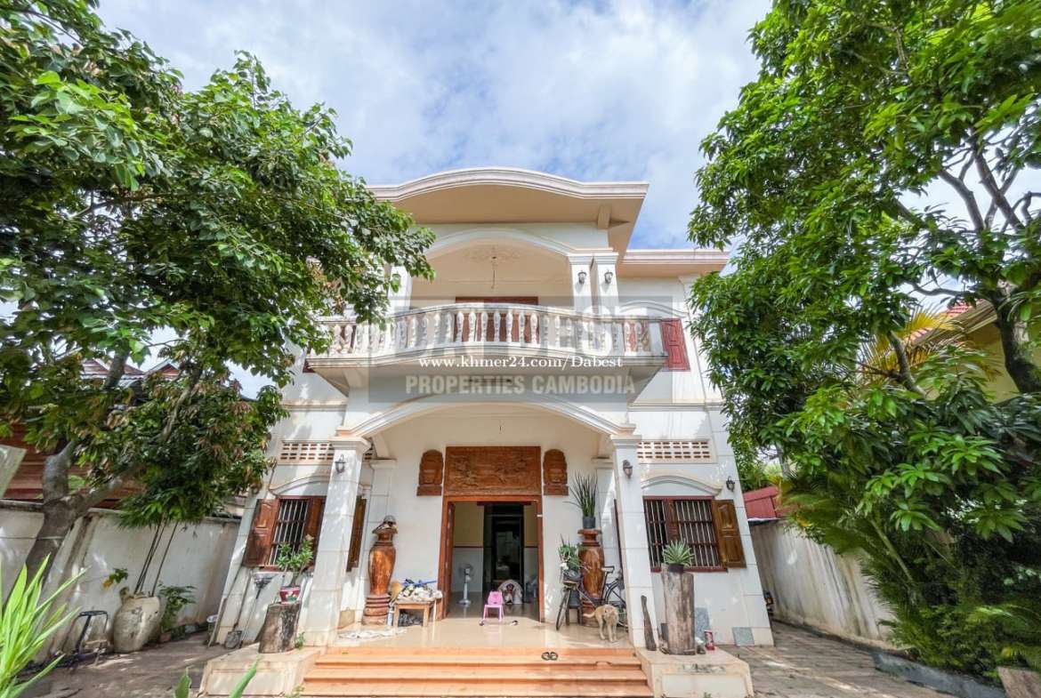 Private House 6 Bedroom For Rent In Siem Reap – Svay Dangkum