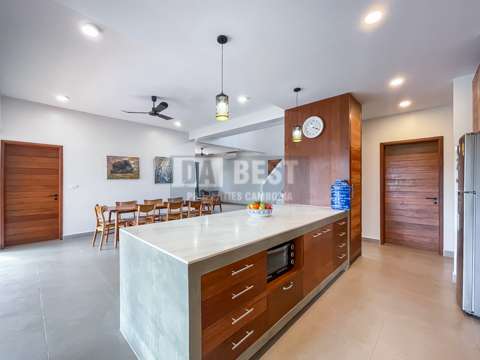 Private Villa 4 Bedroom With Swimming Pool For Sale In Siem Reap - Kitchen