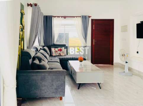Private Villa 2 Bedrooms With Pool For Sale In Siem Reap - Livingroom