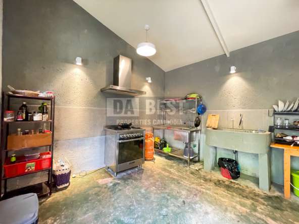 Private Villa 4 Bedrooms For Rent In Siem Reap – Kitchen-2