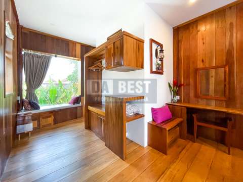 Luxury Wooden House For Sale in Siem Reap - Bedroom_