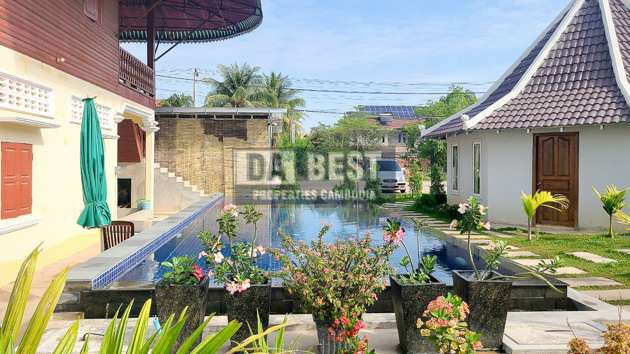 Bungalow Hotel For Sale In Siem Reap – Pool-2