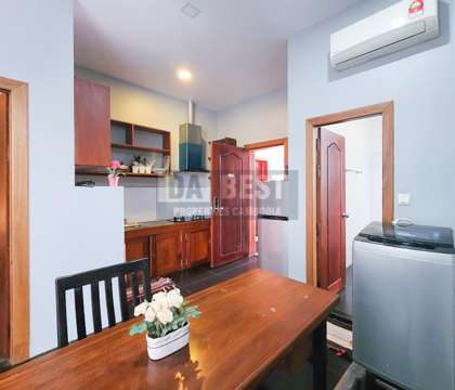 Central Elegant Apartment Ground floor For Rent In Siem Reap – Dining area