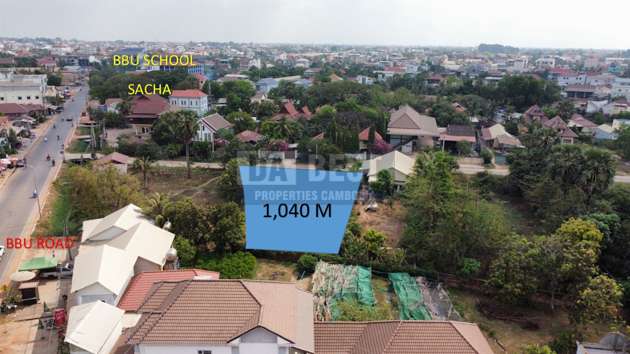 Land For Sale Near BBU School In Siem Reap - Svay Dangkum