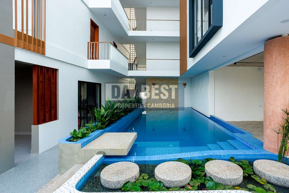 Apartment For Rent In Salakamroeuk - Sim Reap - Swimming pool
